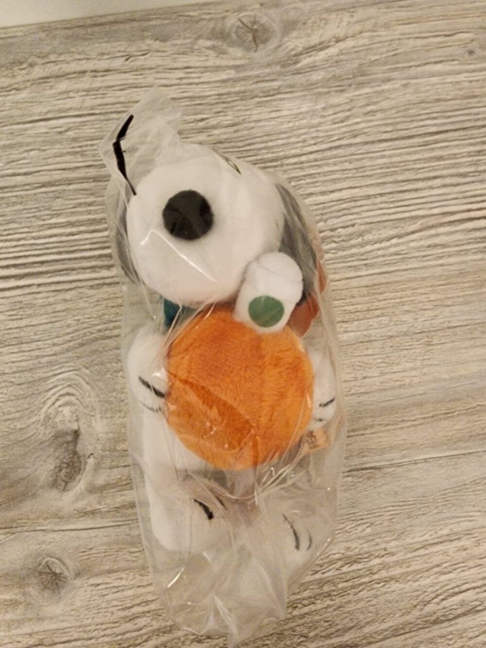 💚Starbucks x Peanuts Snoopy Plush Keychain Charm NEW In Hand 🧡 - Picture 5 of 5